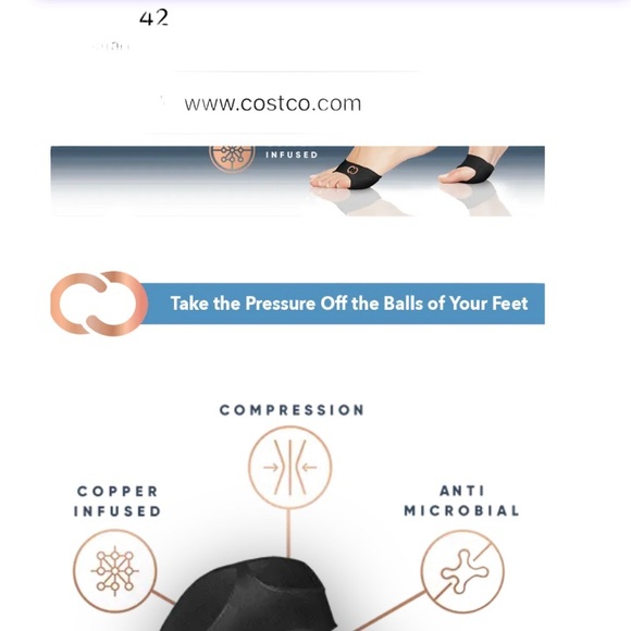 Copper Compression Arch Support - Picture 3 of 4